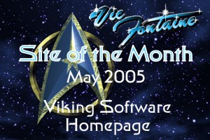 Vic Fontaine - Site Of The Month Award