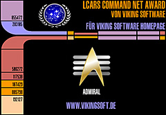 LCARS Command Net Award - Admiral