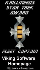 Krillmeeds Star Trek Award - Fleet Captain