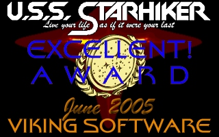USS Starhiker - Excellent! Award